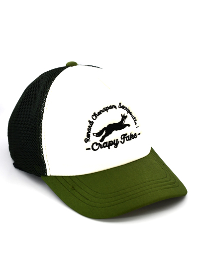 Casquette Fox Wip Trucker Olive - Demers bicyclettes et skis de fond inc.