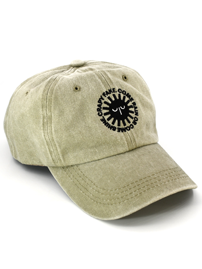 suncasquettelongpeakkakiacidwash