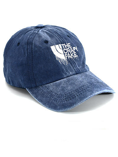 Casquette Long Peak TCF blue Acid Wash 