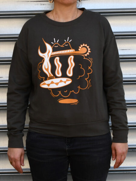 Tiny Brain Kaki Crew Neck